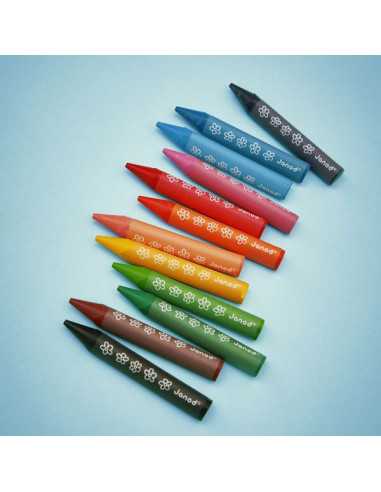 12 Crayons de cire - Janod 12 Crayons de cire - Janod