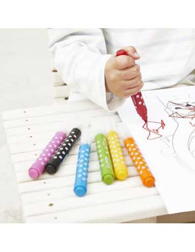 8 Feutres Jumbo - Janod 8 Feutres Jumbo - Janod