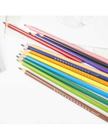 12 crayons de couleur - Janod 12 crayons de couleur - Janod