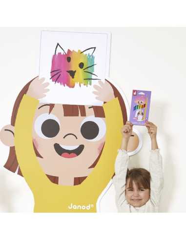 8 Feutres pailletés - Janod 8 Feutres pailletés - Janod