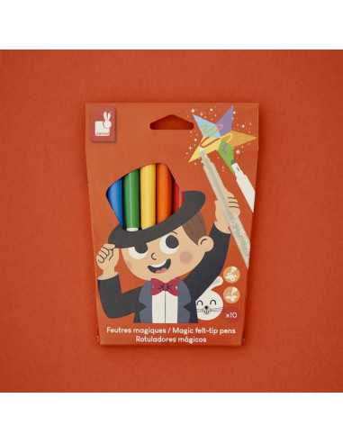 10 Feutres magiques - Janod 10 Feutres magiques - Janod
