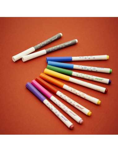 10 Feutres magiques - Janod 10 Feutres magiques - Janod