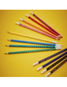 12 crayons effaçables - Janod 2