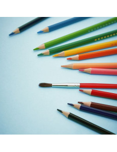 12 crayons aquarellables -... 2