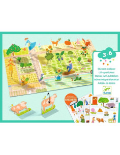 Stickers à relever À la...