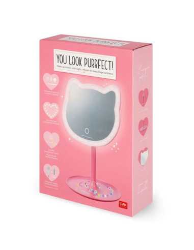 Miroir de maquillage lumineux - Legami Miroir de maquillage lumineux - Legami