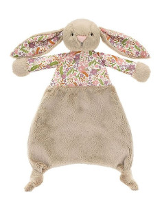 Doudou plat Lapin beige...