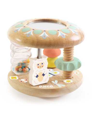 Hochet en bois BabyTutti - Djeco Hochet en bois BabyTutti - Djeco