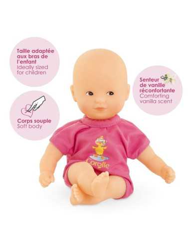 Poupon mini bain rose - Corolle Poupon mini bain rose - Corolle