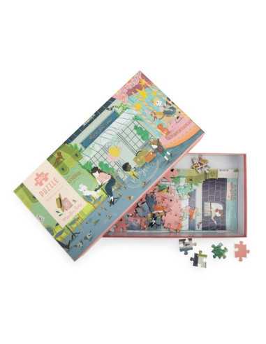 Puzzle 350 pièces 10 rue des lilas... Puzzle 350 pièces 10 rue des lilas...