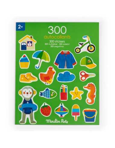 Cahier de 300 stickers Les Popipop -...