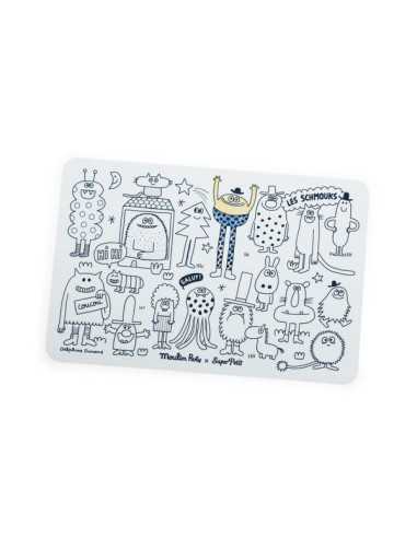 Mini set à colorier et 4 feutres Les... Mini set à colorier et 4 feutres Les...