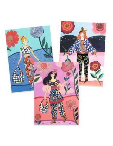 Collages motifs Tendance Wax - Djeco Collages motifs Tendance Wax - Djeco