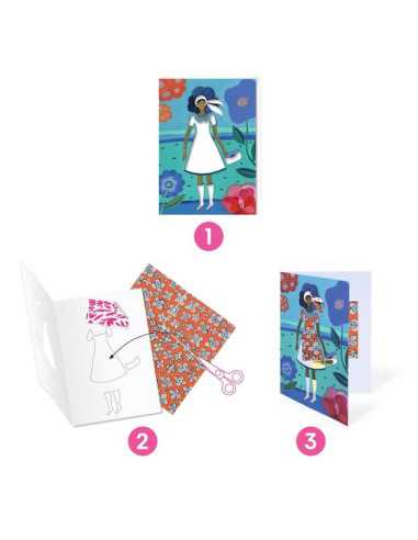 Collages motifs Tendance Wax - Djeco Collages motifs Tendance Wax - Djeco