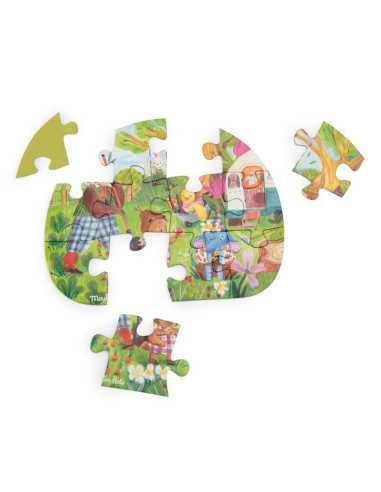 4 mini puzzles Une belle journée Les... 4 mini puzzles Une belle journée Les...