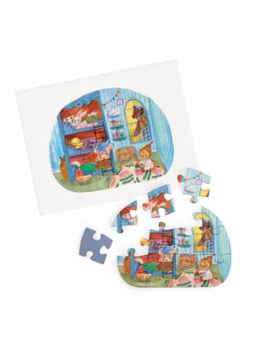 4 mini puzzles Une belle journée Les... 4 mini puzzles Une belle journée Les...