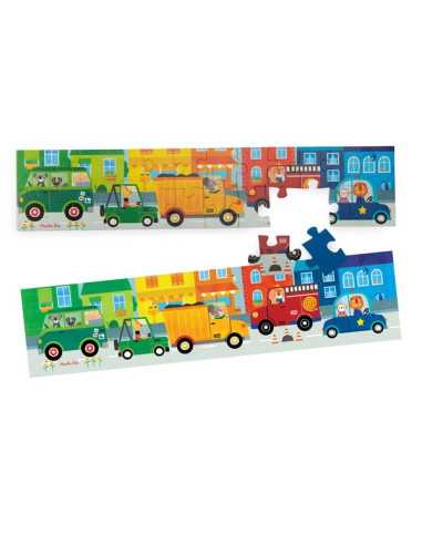 Puzzle 24 pièces Les véhicules Les... Puzzle 24 pièces Les véhicules Les...