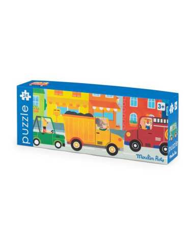 Puzzle 24 pièces Les véhicules Les... Puzzle 24 pièces Les véhicules Les...