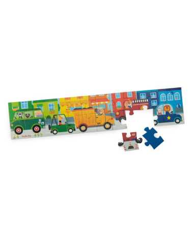 Puzzle 24 pièces Les véhicules Les... Puzzle 24 pièces Les véhicules Les...