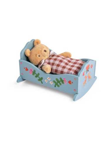 Berceau en bois Les Minouchkas -... Berceau en bois Les Minouchkas -...