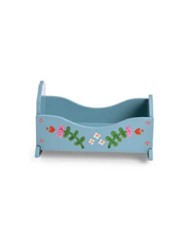 Berceau en bois Les Minouchkas -... Berceau en bois Les Minouchkas -...