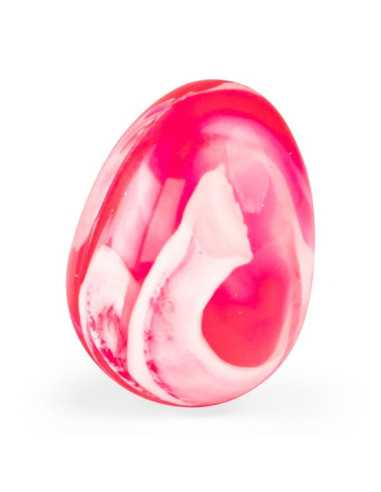 Oeuf de dragon rose rebondissant -...