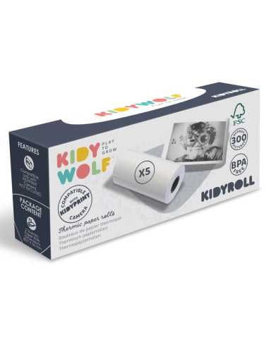 5 rouleaux de papier pour Kidyprint -...