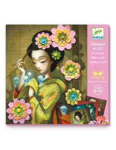 Tableaux en 3D Rock'n'Roses...