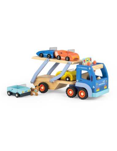 Camion de transport de voitures... Camion de transport de voitures...