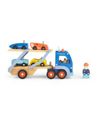 Camion de transport de voitures... Camion de transport de voitures...