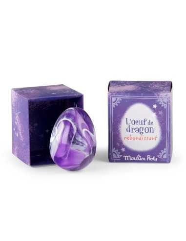 Oeuf de dragon violet rebondissant -... Oeuf de dragon violet rebondissant -...