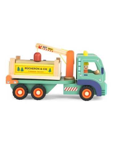 Camion forestier Avenue du Moulin -...