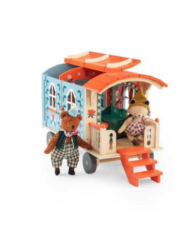 Roulotte Les Minouchkas - Moulin Roty Roulotte Les Minouchkas - Moulin Roty