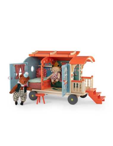 Roulotte Les Minouchkas - Moulin Roty Roulotte Les Minouchkas - Moulin Roty