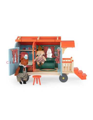 Roulotte Les Minouchkas - Moulin Roty Roulotte Les Minouchkas - Moulin Roty