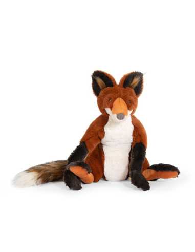 Peluche renard Tout autour du monde -...