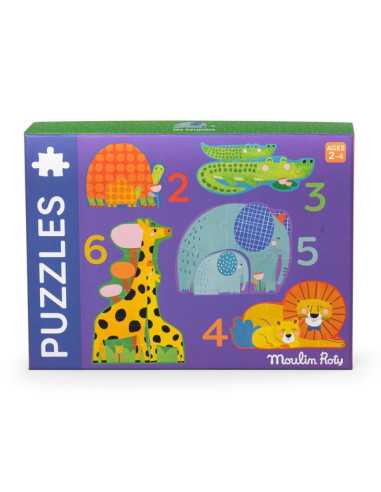 Puzzles évolutifs animaux Les... Puzzles évolutifs animaux Les...