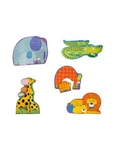 Puzzles évolutifs animaux Les... Puzzles évolutifs animaux Les...