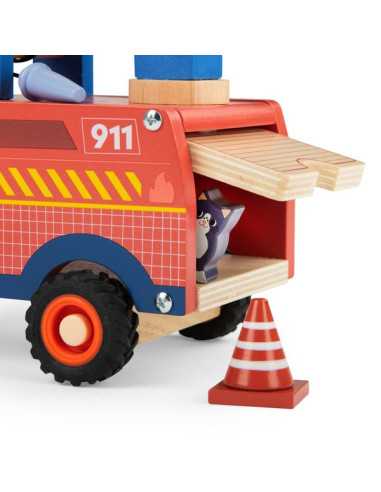 Camion de pompier Avenue du Moulin -... Camion de pompier Avenue du Moulin -...