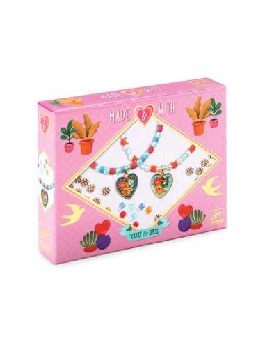 Bijoux duo bracelets coeur You & Me -...