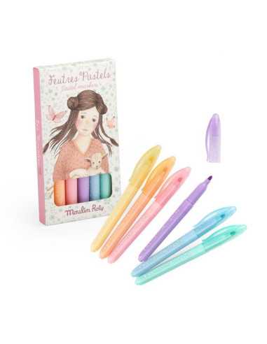 6 feutres pastels Les Rosalies -... 6 feutres pastels Les Rosalies -...