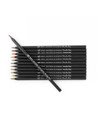 12 crayons de couleur multicolores... 12 crayons de couleur multicolores...