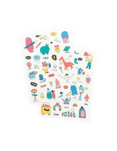 Tatouages Les Schmouks - Moulin Roty Tatouages Les Schmouks - Moulin Roty