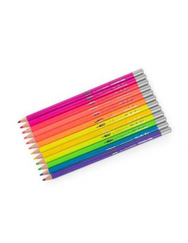 12 crayons de couleur Néon Les... 12 crayons de couleur Néon Les...