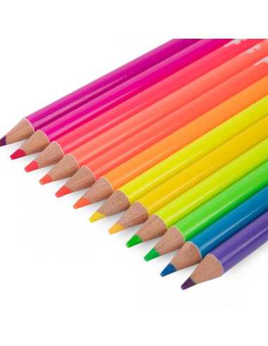 12 crayons de couleur Néon Les... 12 crayons de couleur Néon Les...