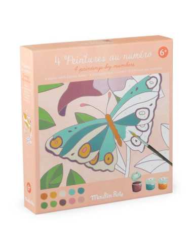 Peintures au numéro Les Rosalies -...