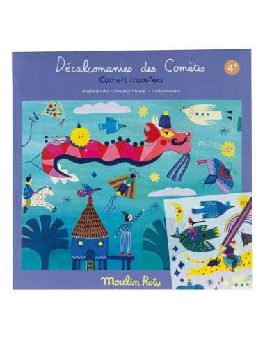 Décalcomanies Les comètes filantes -...