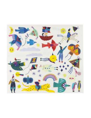 Décalcomanies Les comètes filantes -... Décalcomanies Les comètes filantes -...