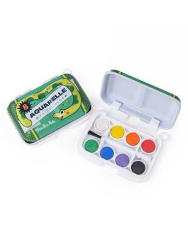 Mini palette aquarelle verte - Moulin...
