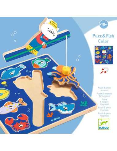 Puzz & Fish Color - Djeco Puzz & Fish Color - Djeco